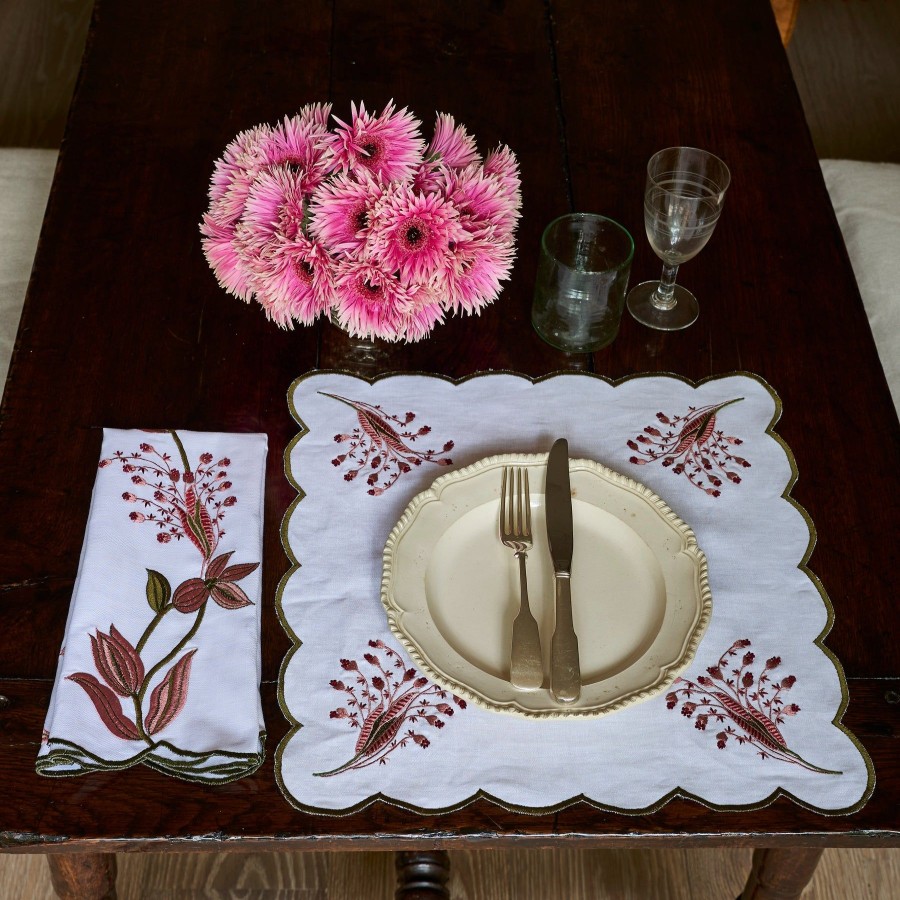 Home Casamota | Tulip Scallop Napkins