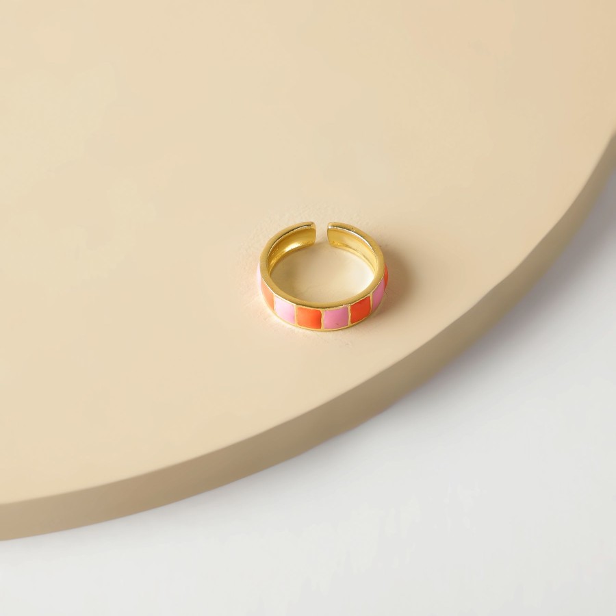 Women Studio Love Letter Fashion Jewellery | Freddy Enamel Ring