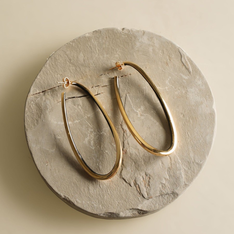 Women Tallin Jewels Fine Jewellery | Oval Hoops