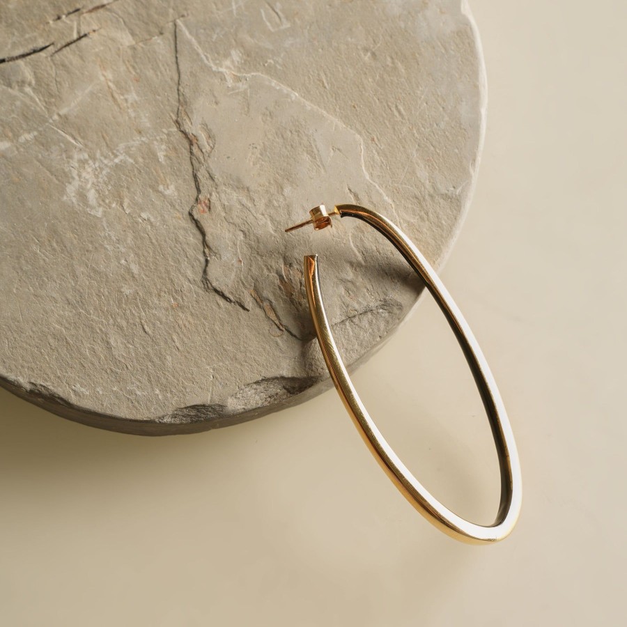 Women Tallin Jewels Fine Jewellery | Oval Hoops