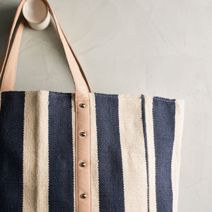 Women Joli Joli Tote Bags | Dhurri Striped Tote