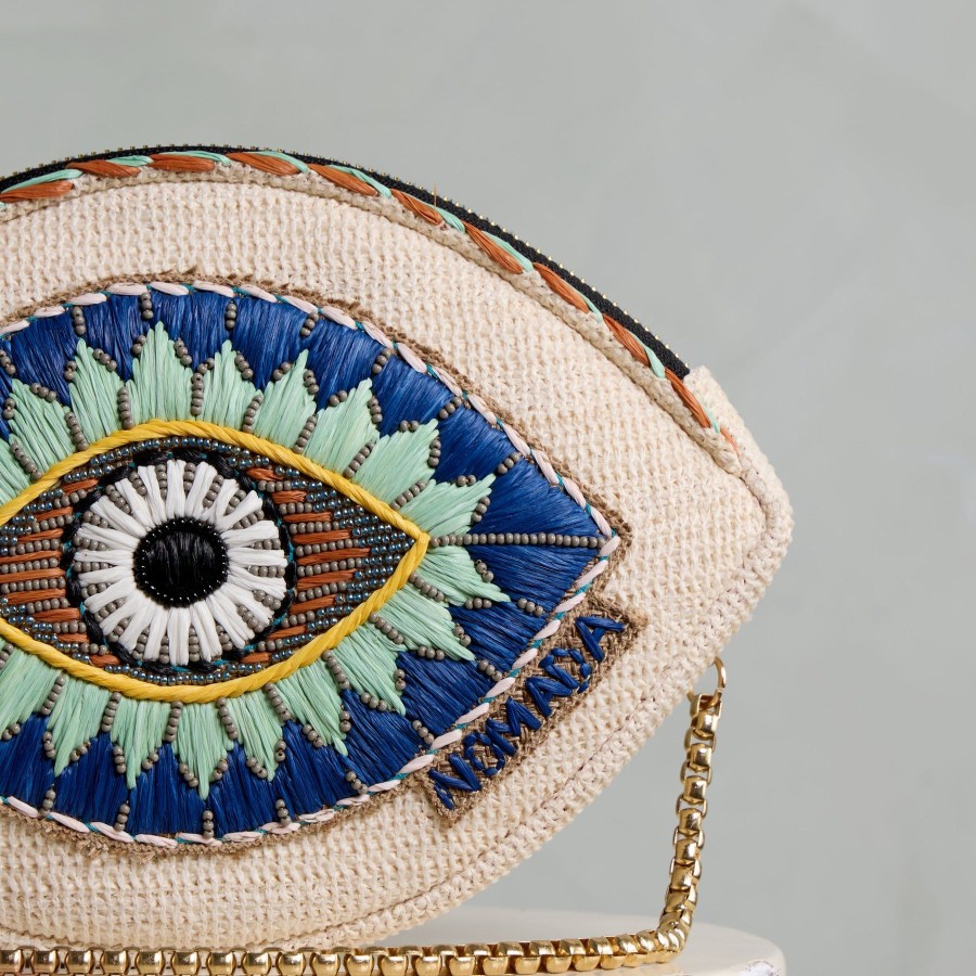 Women Nomada Cross Body Bags | Evil Eye Clutch