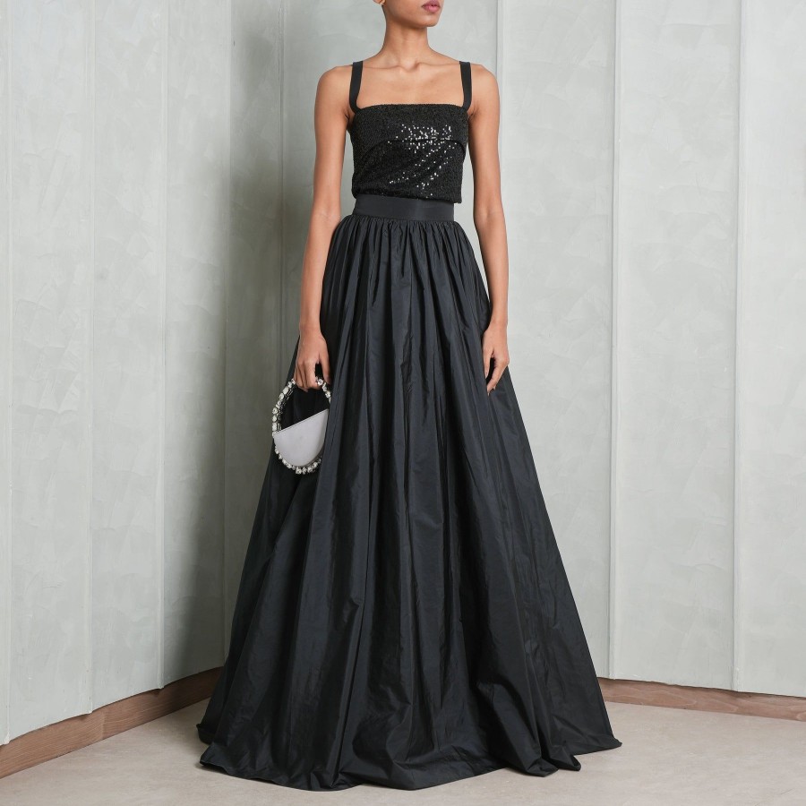 Women Elie Saab Skirts | Taffeta Long Skirt