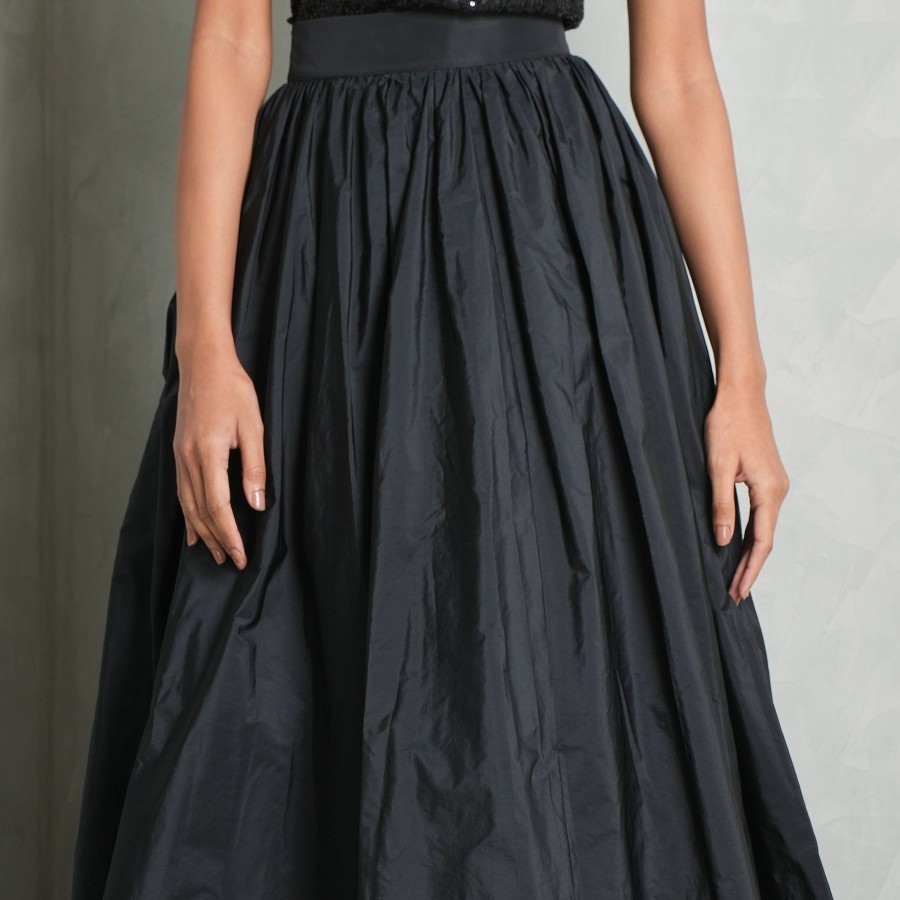 Women Elie Saab Skirts | Taffeta Long Skirt