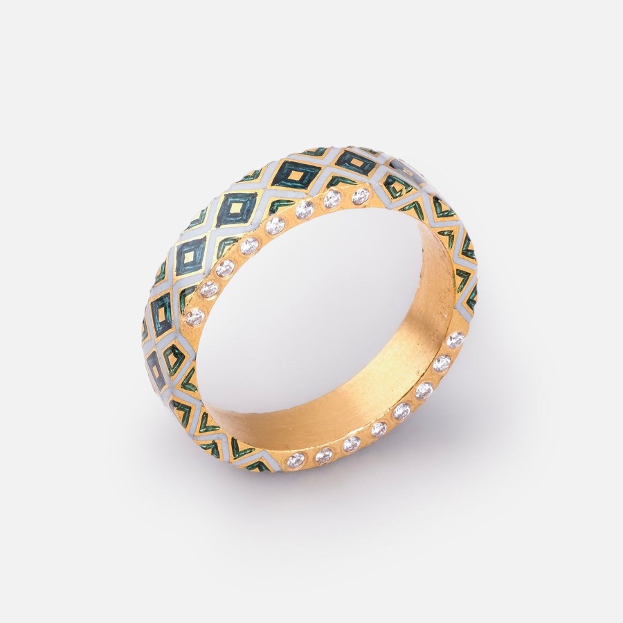 Women Agaro Jewels Fine Jewellery | Aztec Band Ring