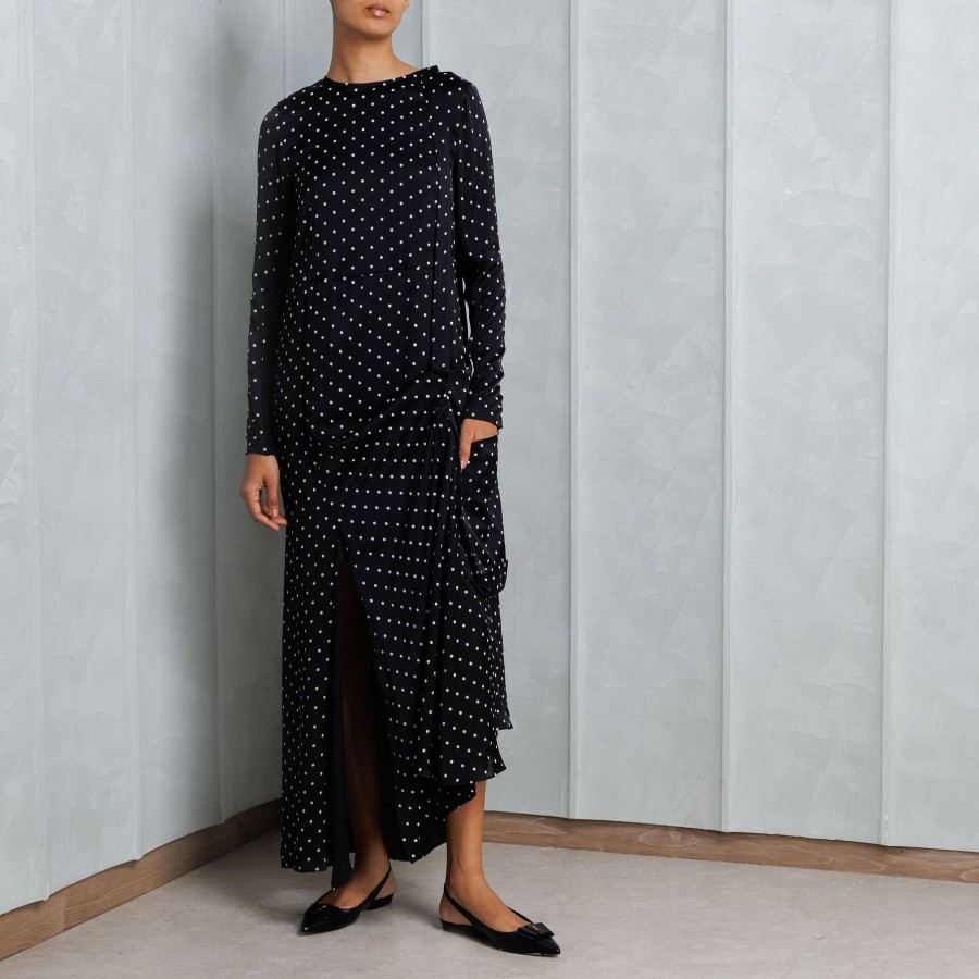 Women Sacai Dresses | Polka Dotted Maxi Dress