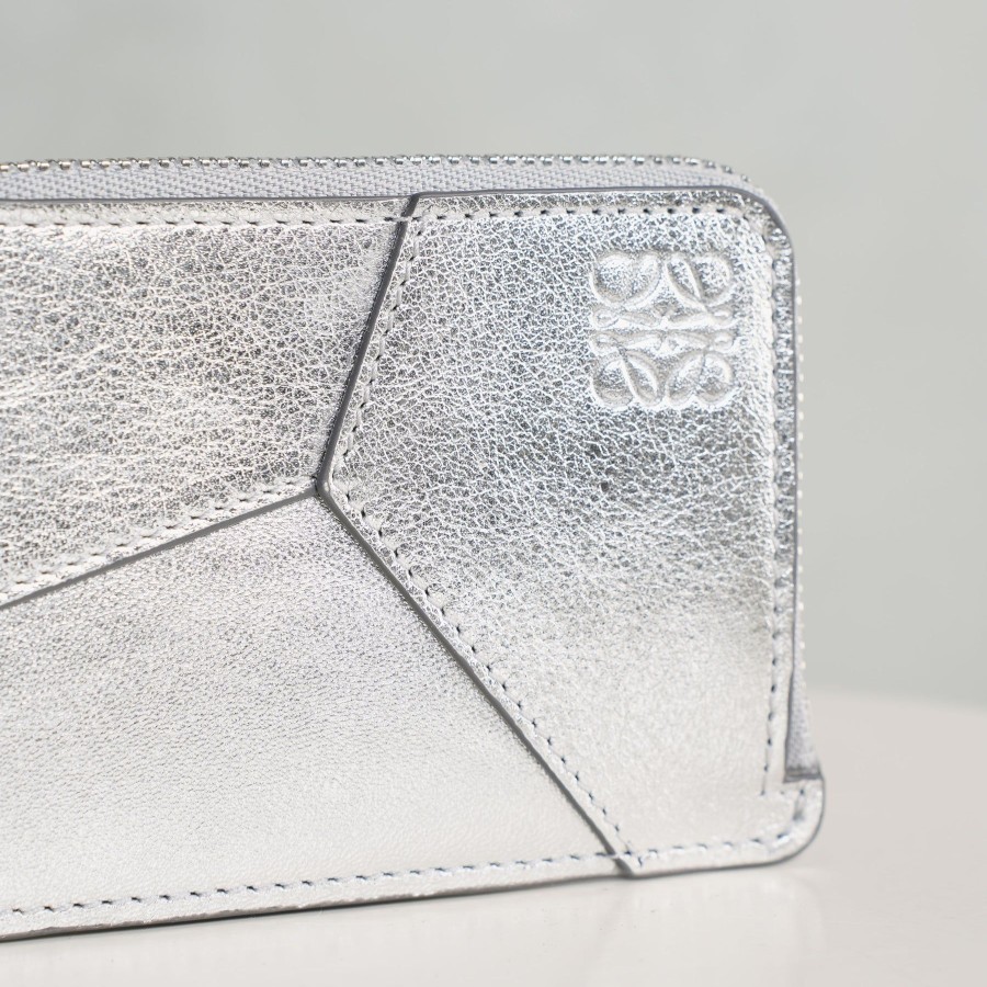 Women Loewe Wallets | Puzzle Coin Cardholder