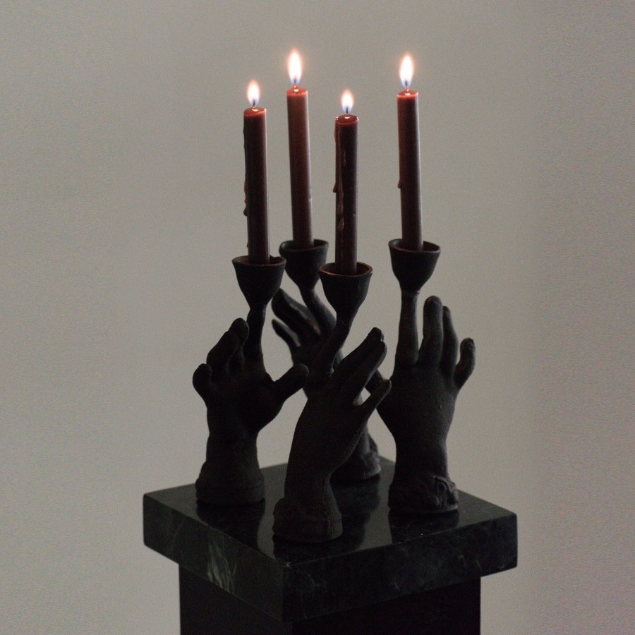 Home Ashiesh Shah | Multi Hand Of Adam Candle Holder