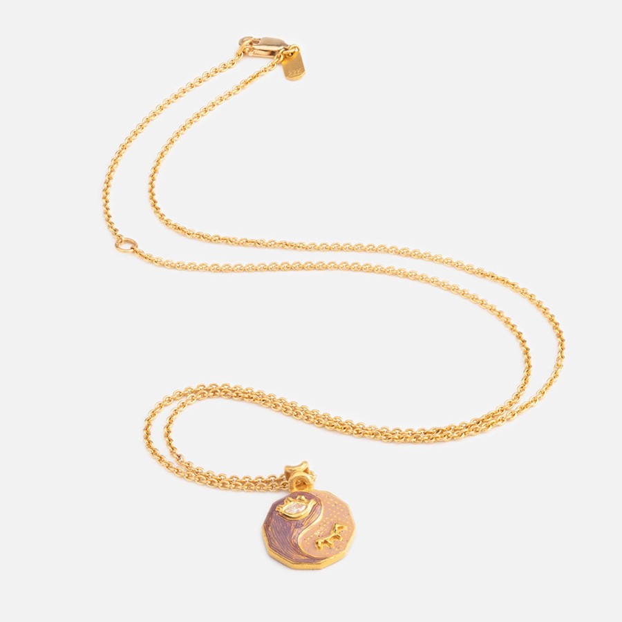 Women Agaro Jewels Fine Jewellery | Yin Yang Mohur Necklace