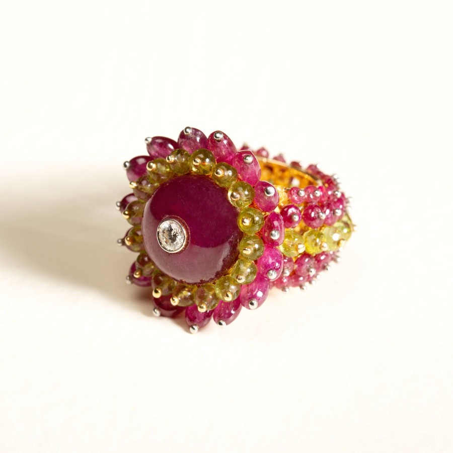 Women Estaa Fine Jewellery | Blossom Cocktail Ring