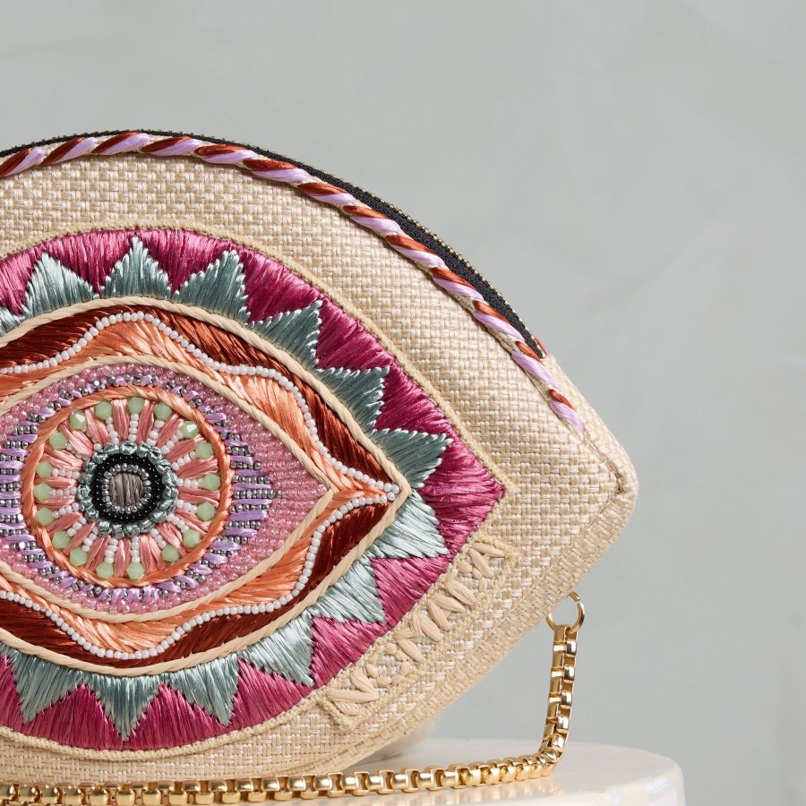 Women Nomada Cross Body Bags | Evil Eye Clutch