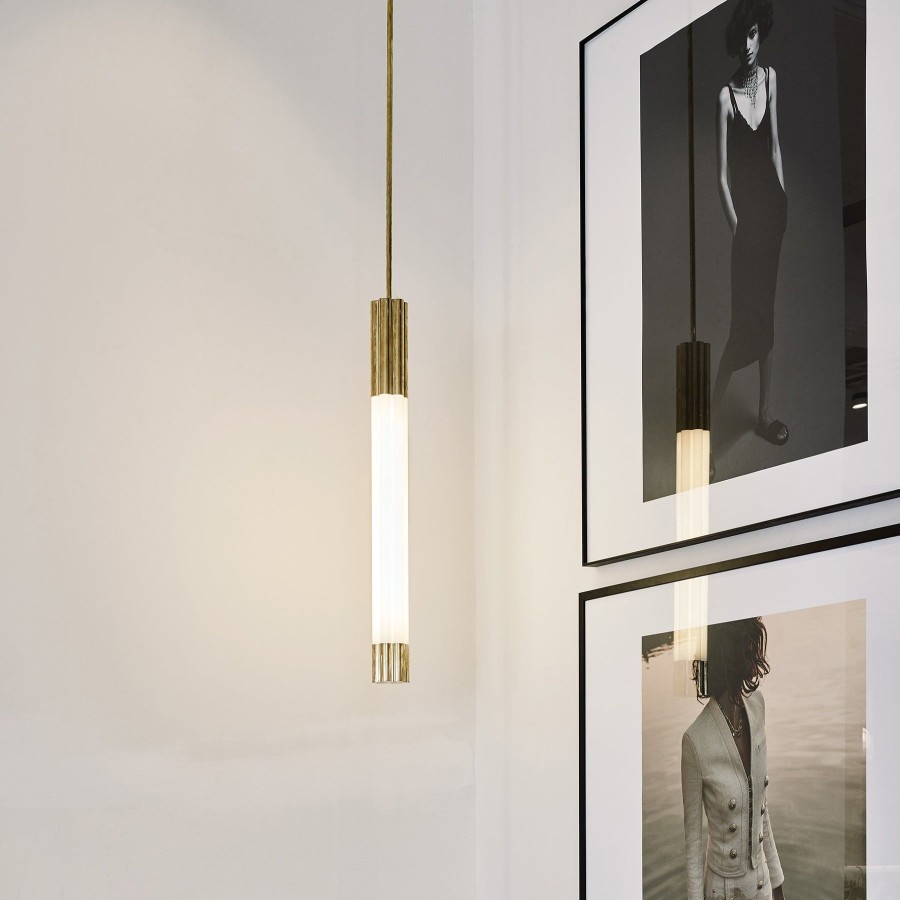 Home Casegoods | Seven Tube Light Hanging Version