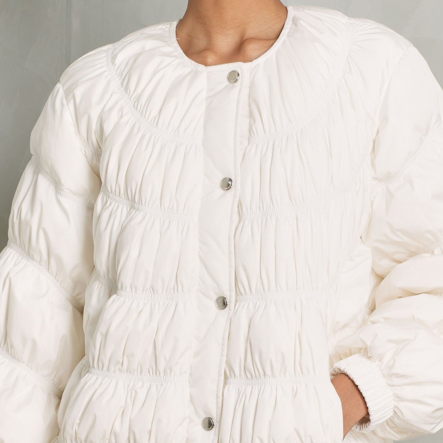 Women Chloé Jackets | Ruched Puffer Jacket