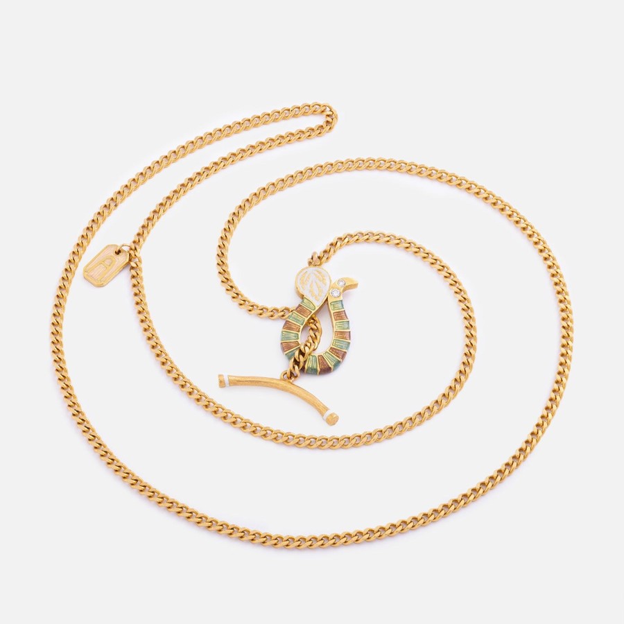 Women Agaro Jewels Fine Jewellery | Serpentine Curb Necklace