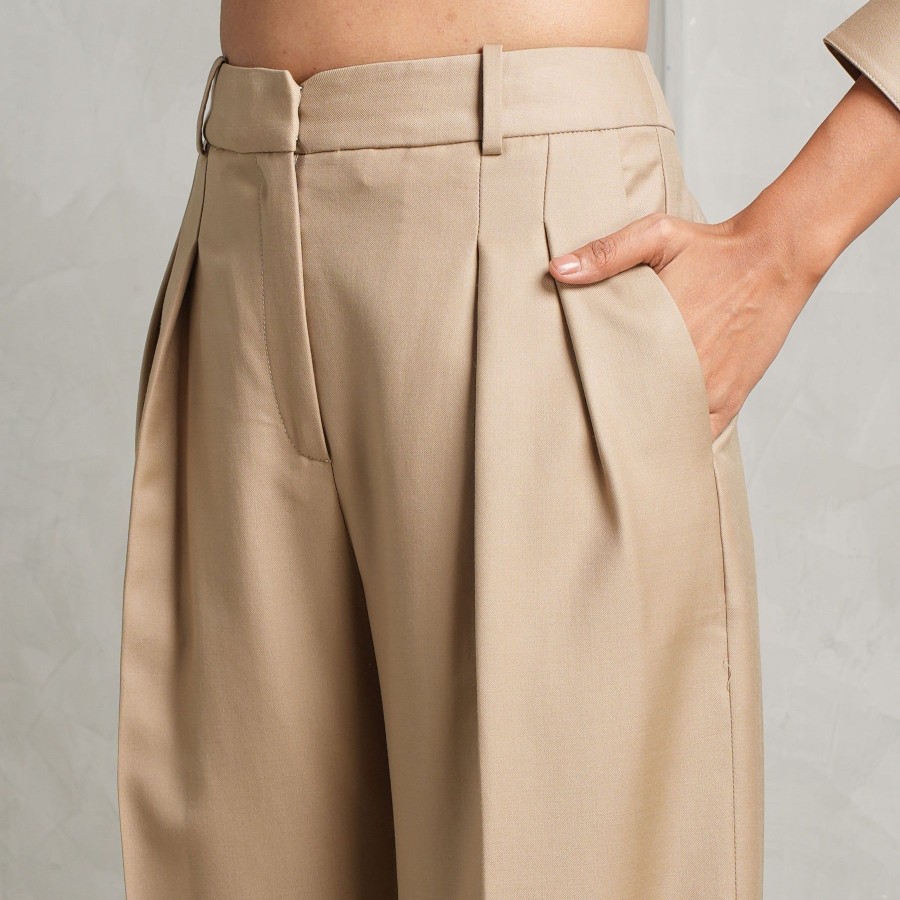 Women Loulou Studio Pants | Sbiru Wide-Legged Trousers