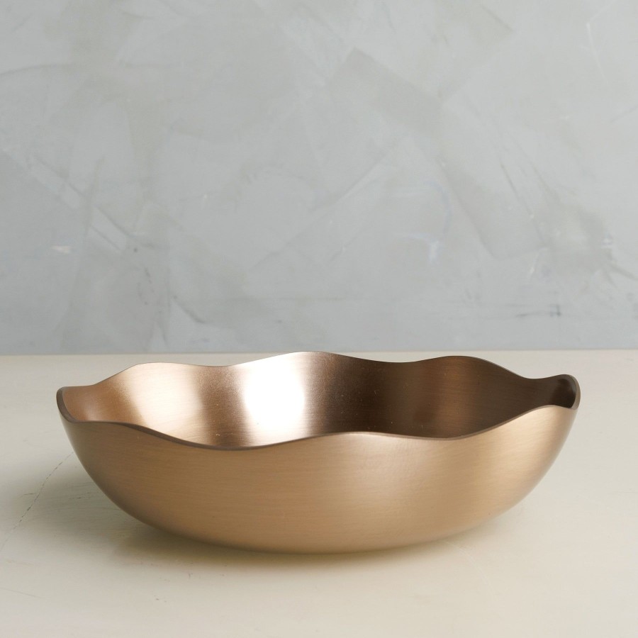 Home Fleck | Luxe Kansa Floral Bowl