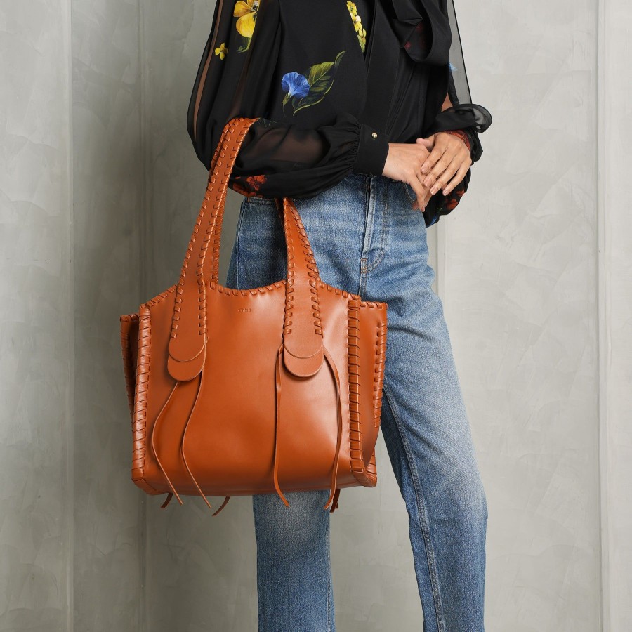 Women Chloé Tote Bags | Mony Medium Tote Bag