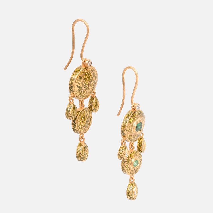 Women Agaro Jewels Fine Jewellery | Chartreuse Earrings