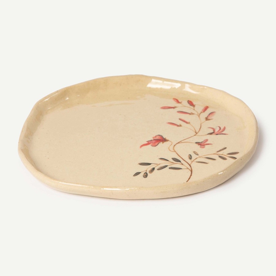 Home Ikai Asai | Floral Painted Plate