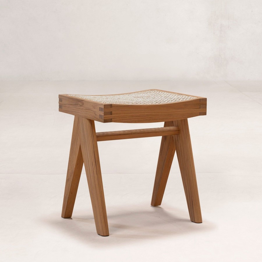 Home Phantom Hands | Low Cane Stool