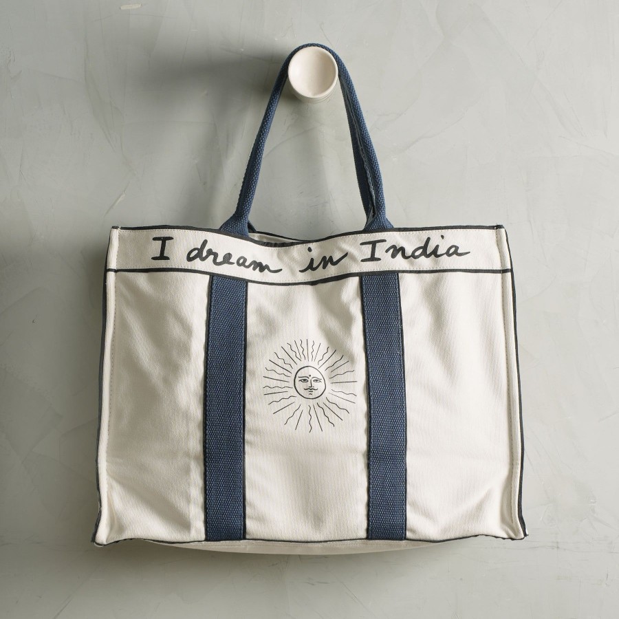 Women Art-chives India Shoulder Bags | India Canvas Tote