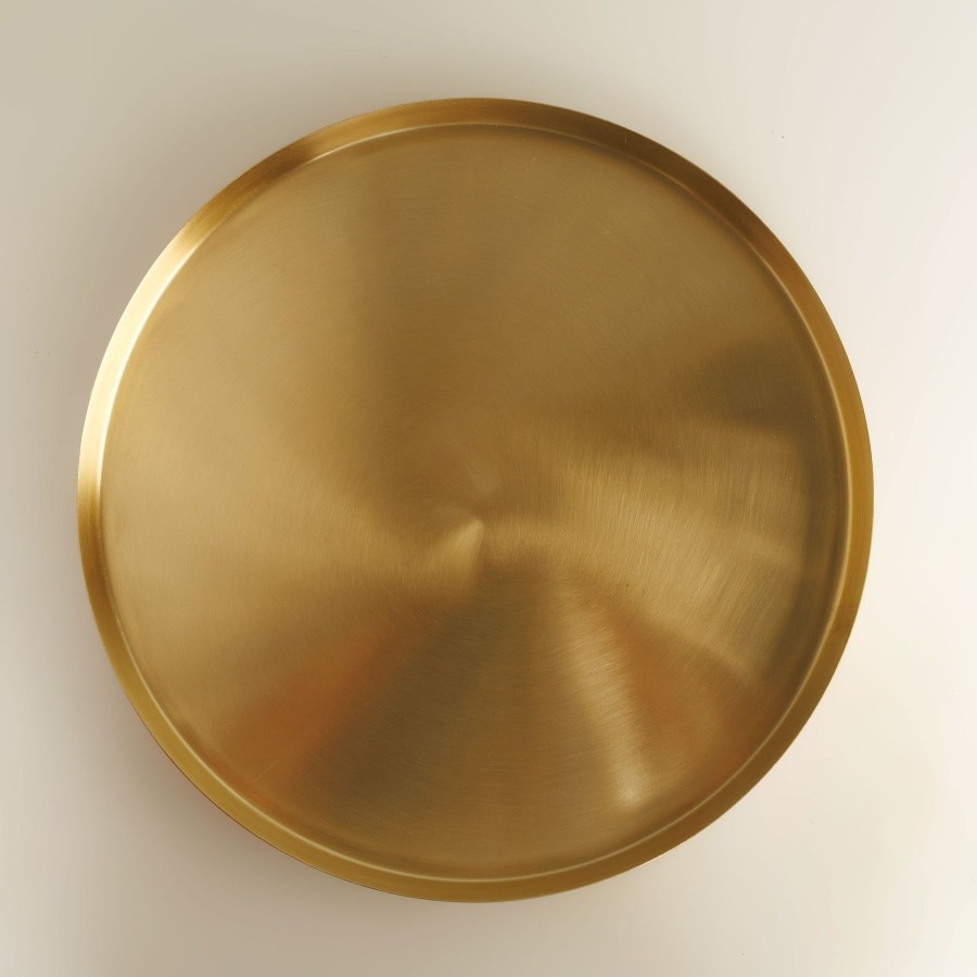 Home Fleck | Heirloom Brass Serving Tray