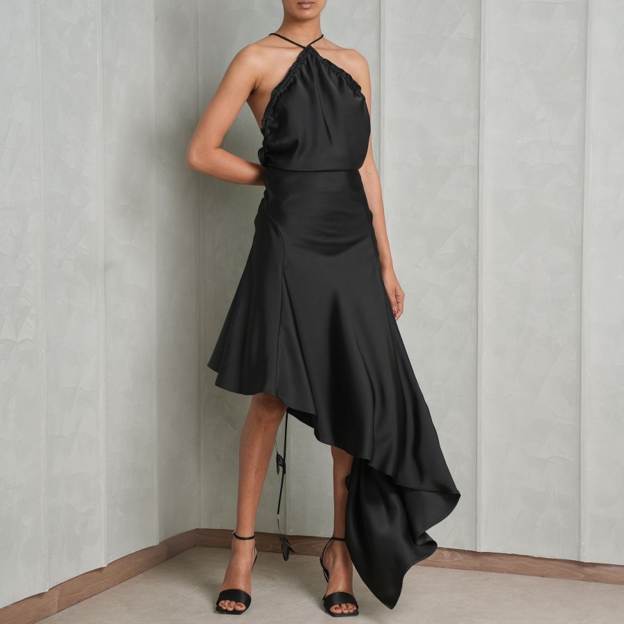 Women The Attico Dresses | Pleated Midi Dress