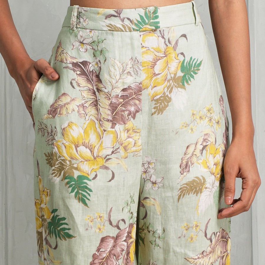 Women Zimmermann Pants | Matchmaker Straight-Legged Pants