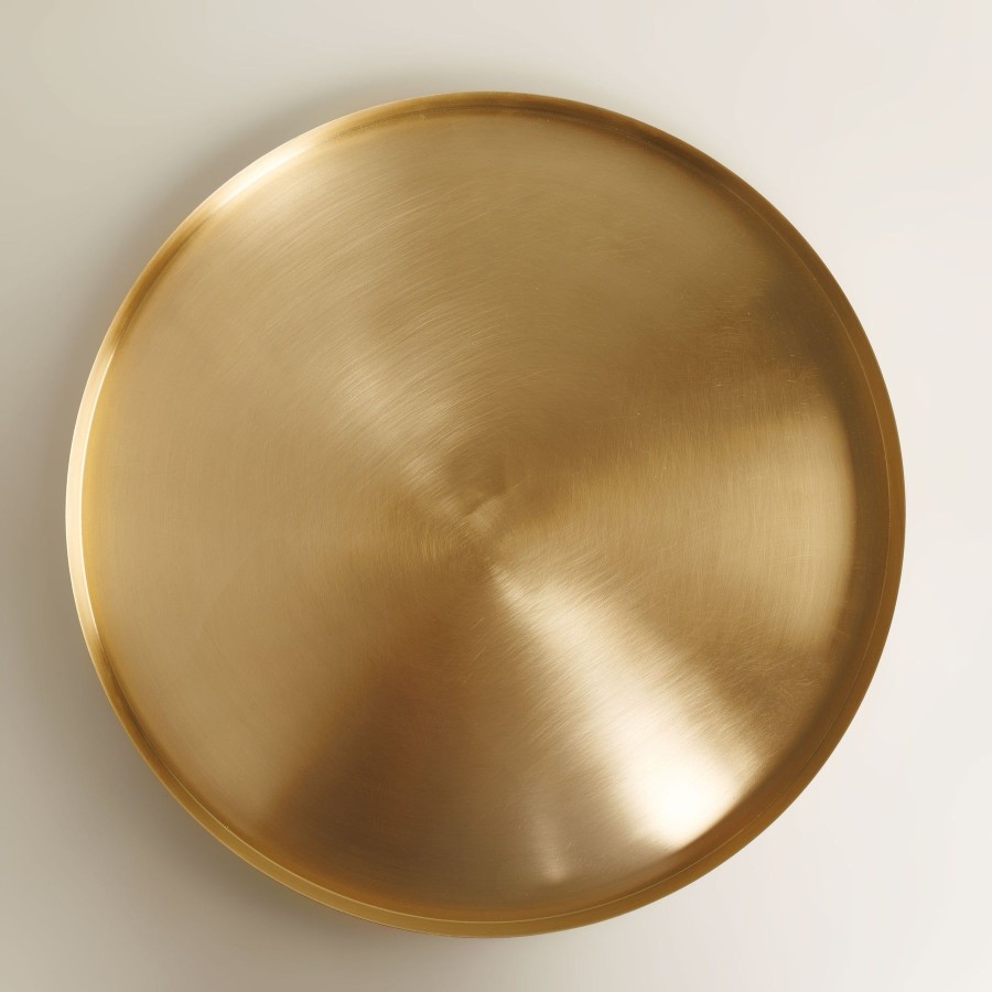 Home Fleck | Heirloom Brass Decorative Serving Tray