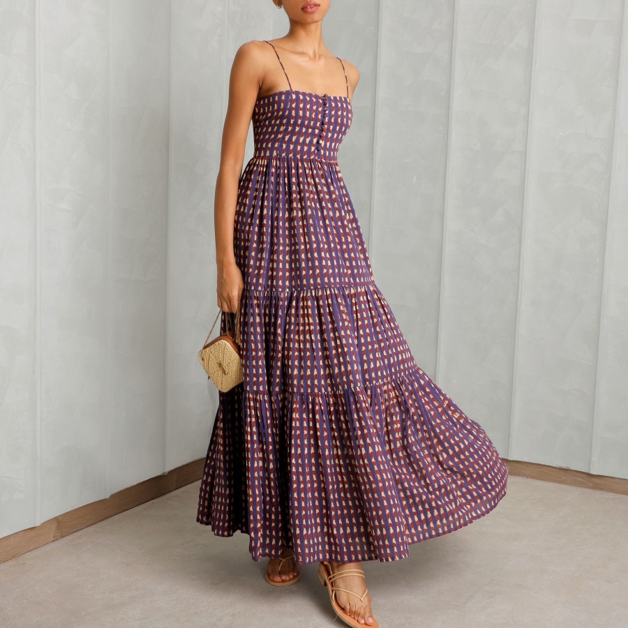 Women Hess Dresses | Seville Printed Maxi Dress