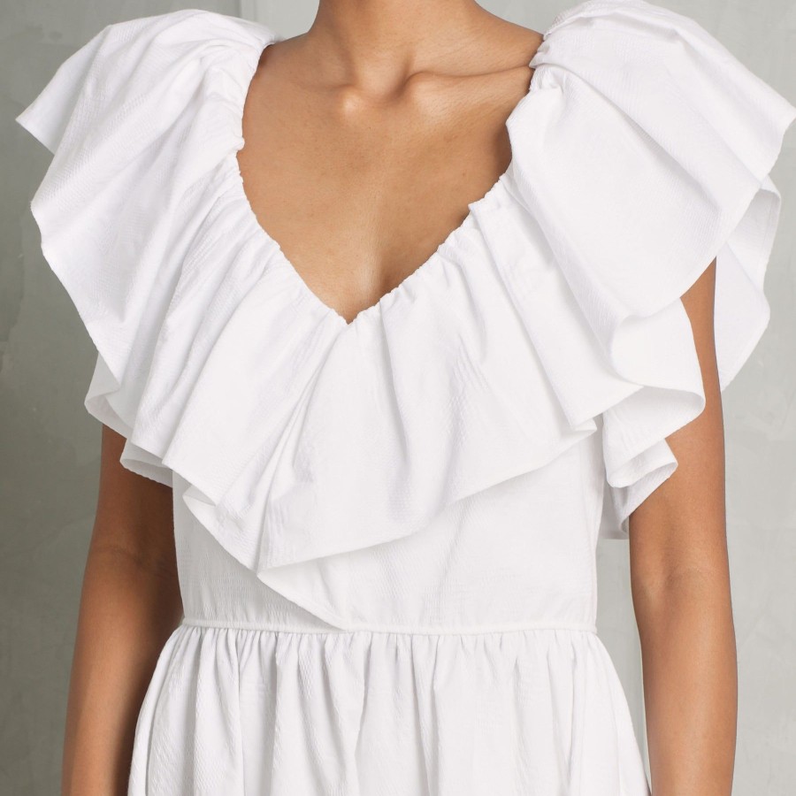 Women Chloé Dresses | Ruffled Midi Dress