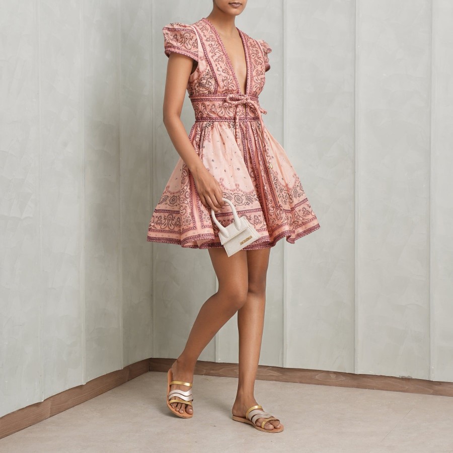 Women Zimmermann Dresses | Matchmaker Bandana Mini Dress