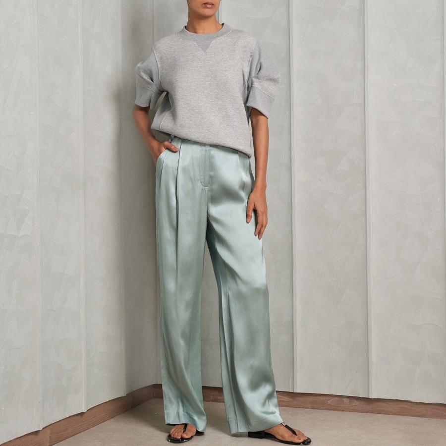 Women Loulou Studio Pants | Ross Wide-Legged Pants