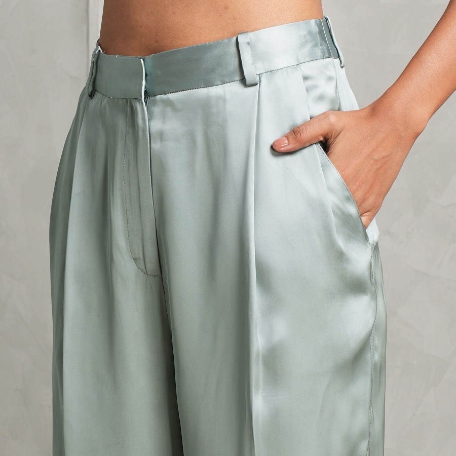 Women Loulou Studio Pants | Ross Wide-Legged Pants