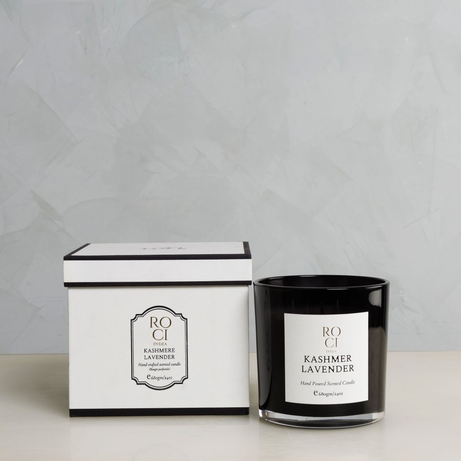 Home Roci India | Kashmer Lavender Xl Candle