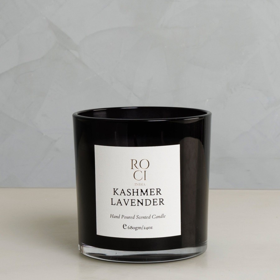 Home Roci India | Kashmer Lavender Xl Candle