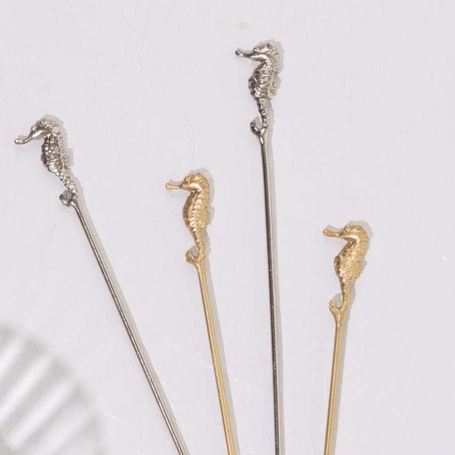 Home Gado Living | Mirissa Sea Horse Stirrers-Set Of 4