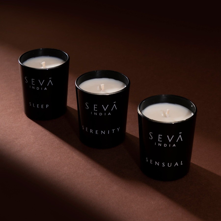 Home Seva India | Candle Moods-Set Of 3