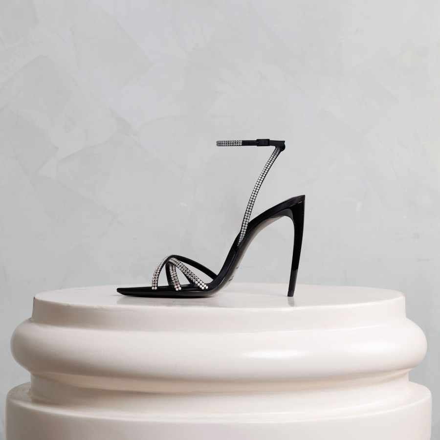 Women Saint Laurent Heels | Ava 105 Sandals