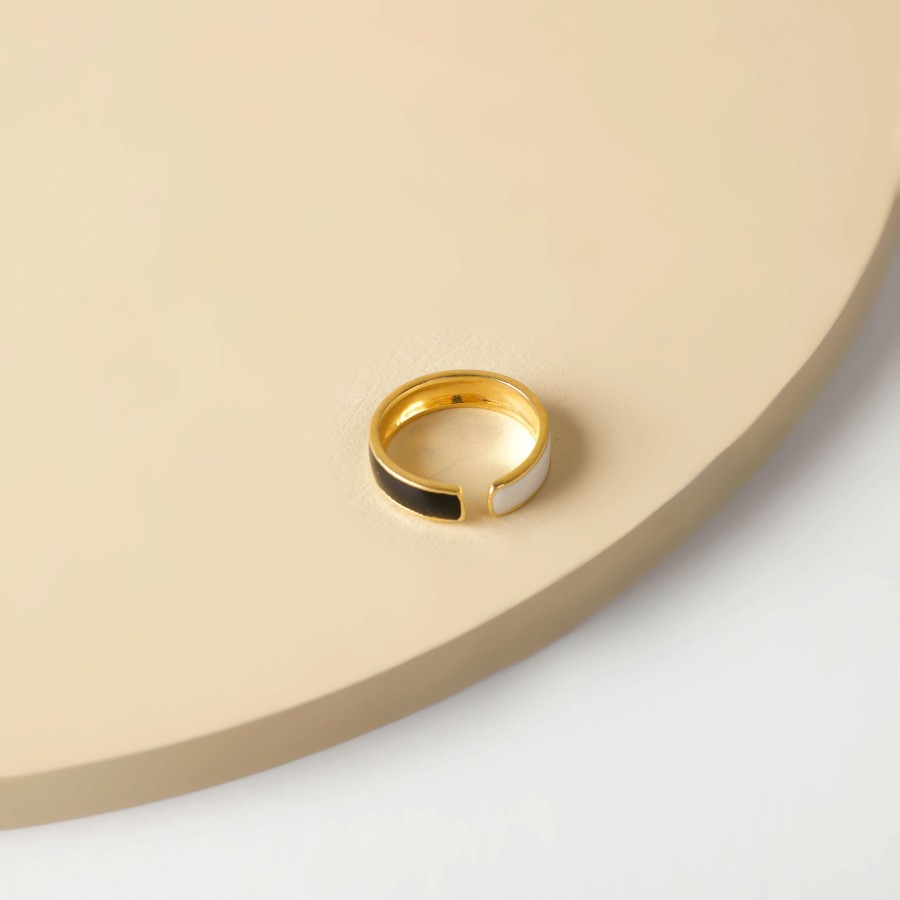 Women Studio Love Letter Fashion Jewellery | Harper Enamel Ring