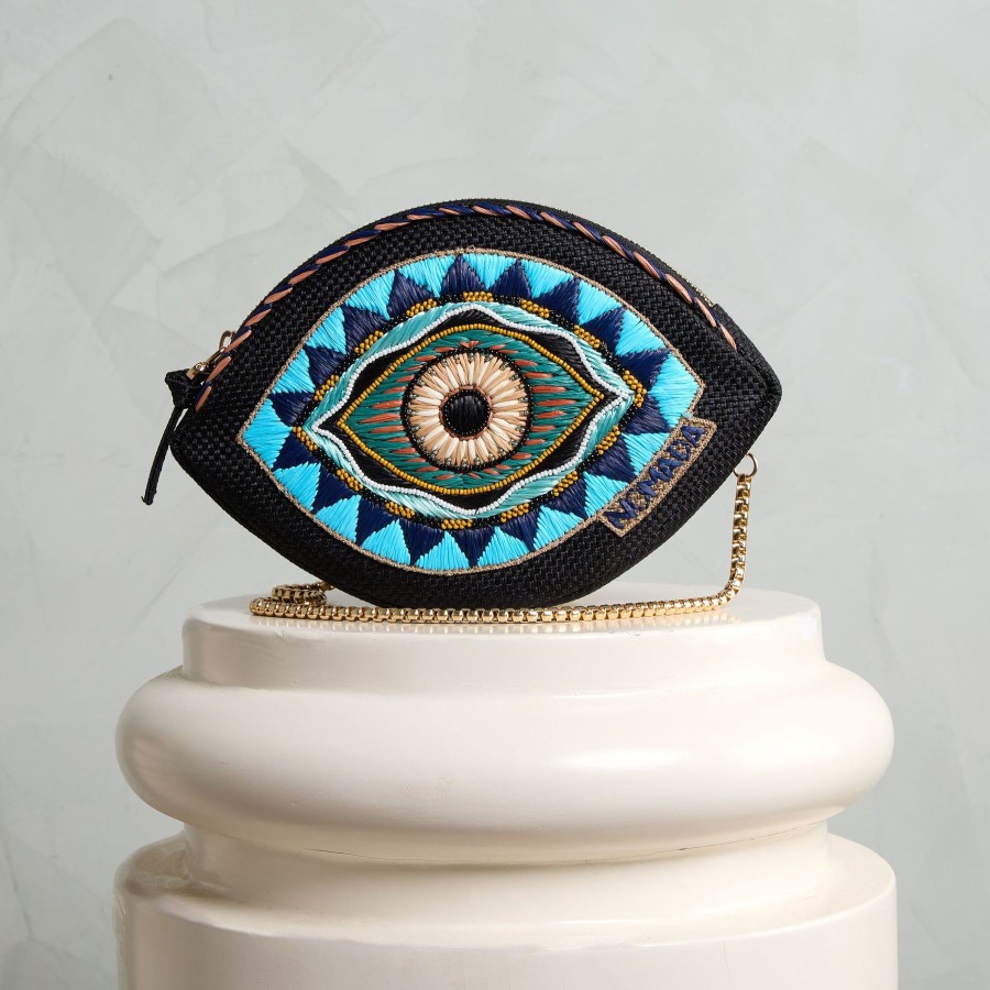 Women Nomada Cross Body Bags | Evil Eye Clutch