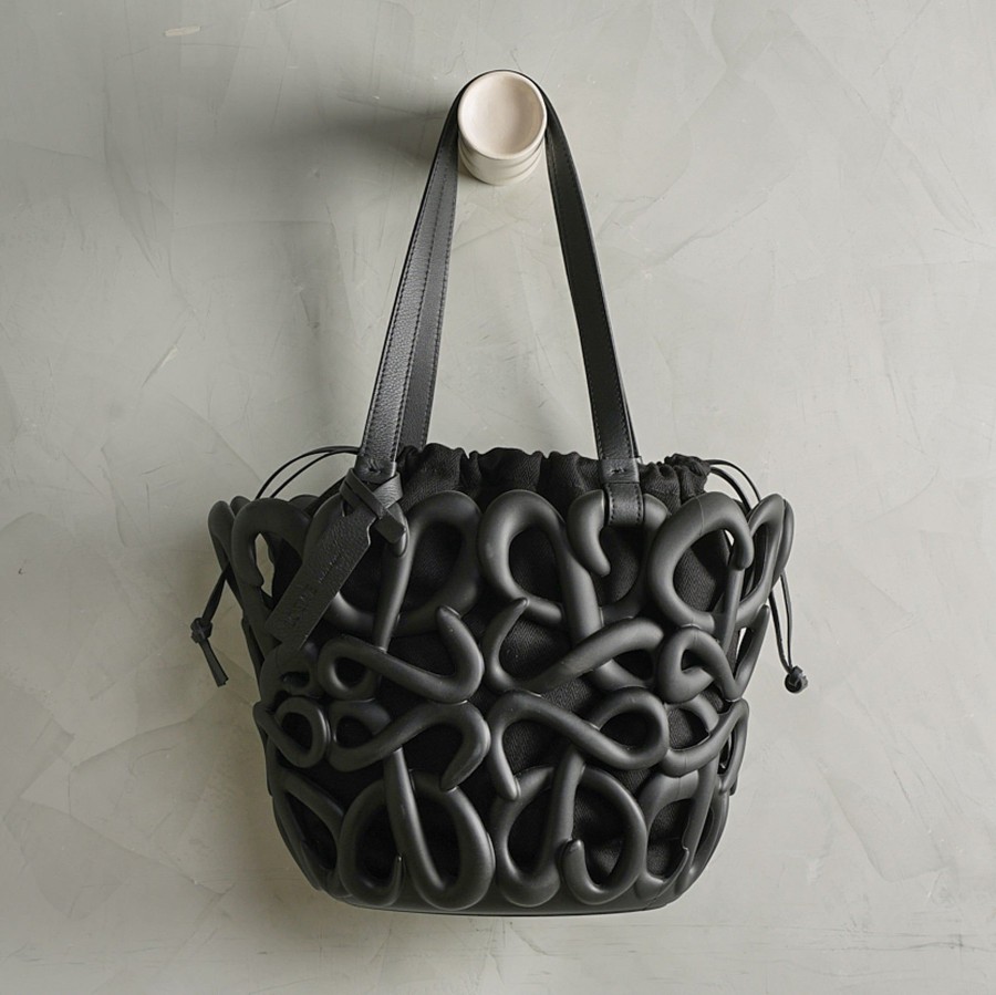 Women Loewe Shoulder Bags | Anagram Inflated Basket Bag