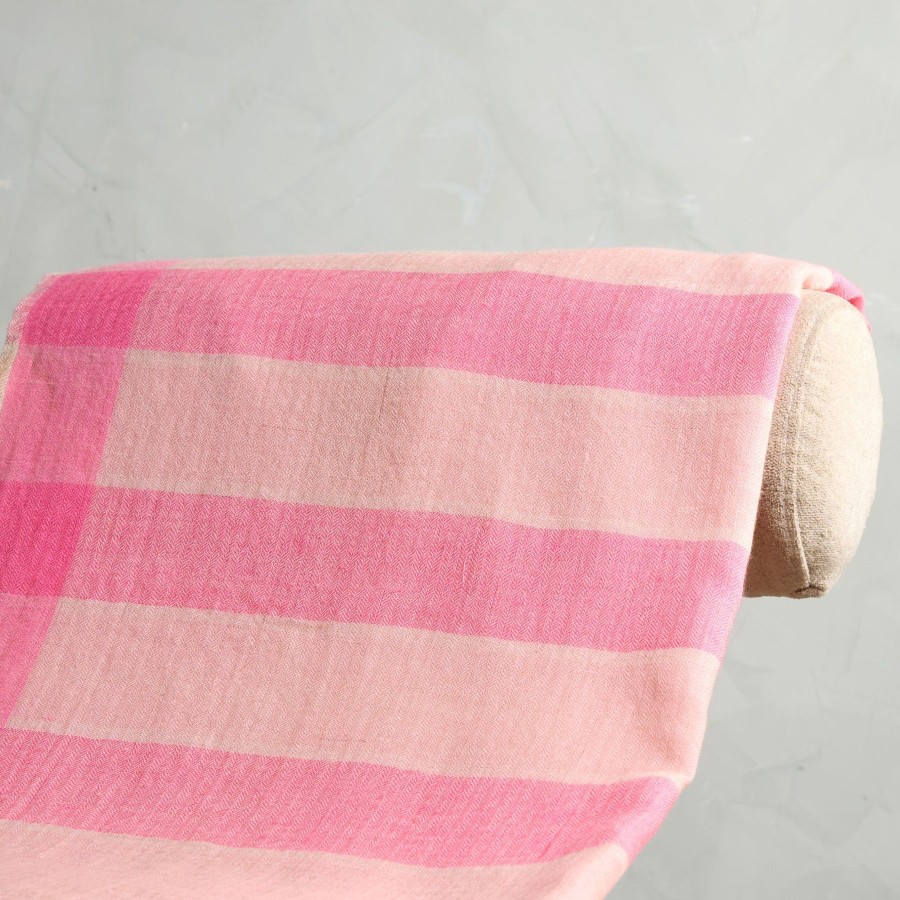 Women Andraab Scarves | Striped Border Stole