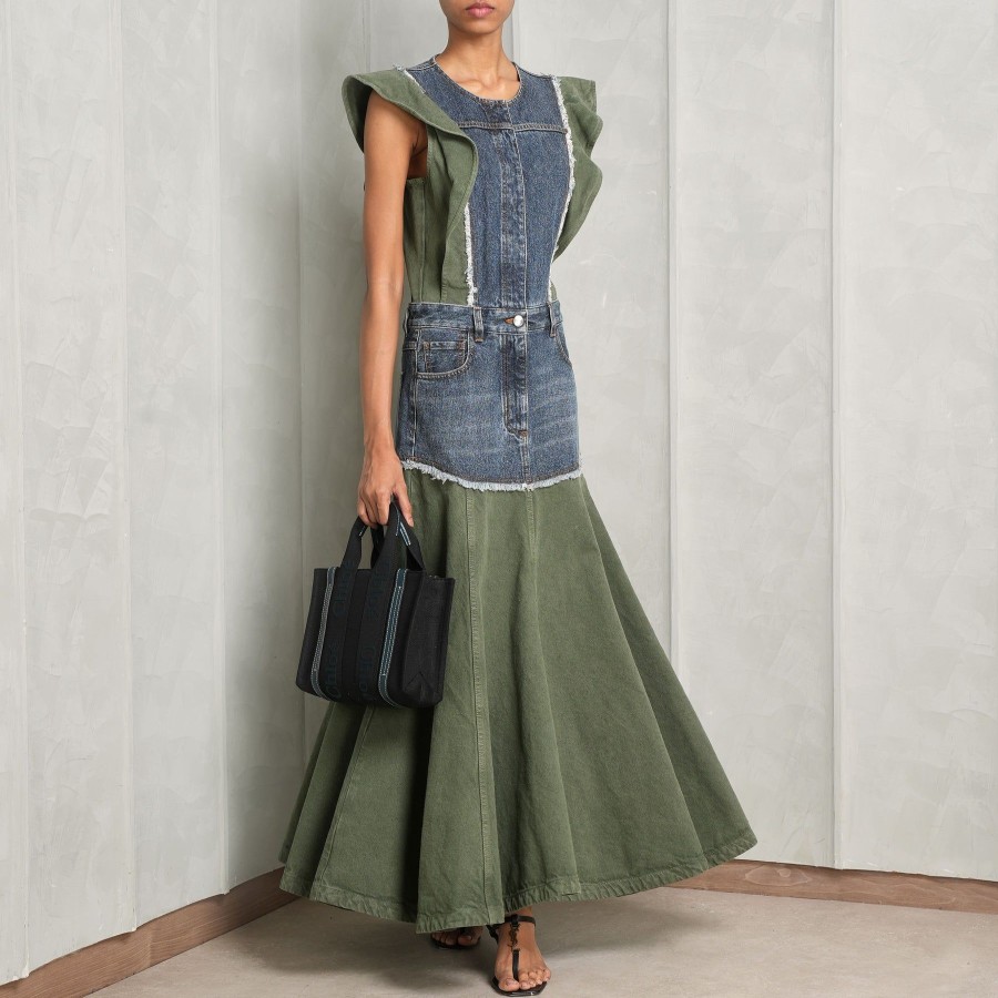 Women Chloé Dresses | Denim Midi Dress