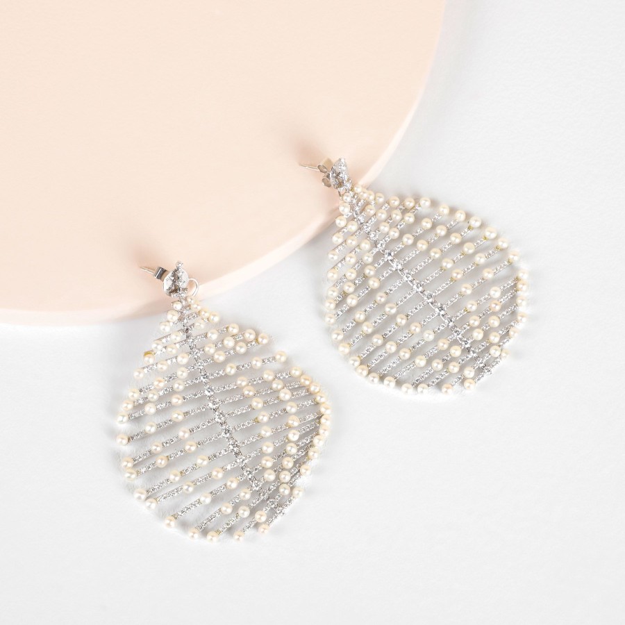 Women Umrao Jewels Fine Jewellery | Nazakat Pearl Earrings