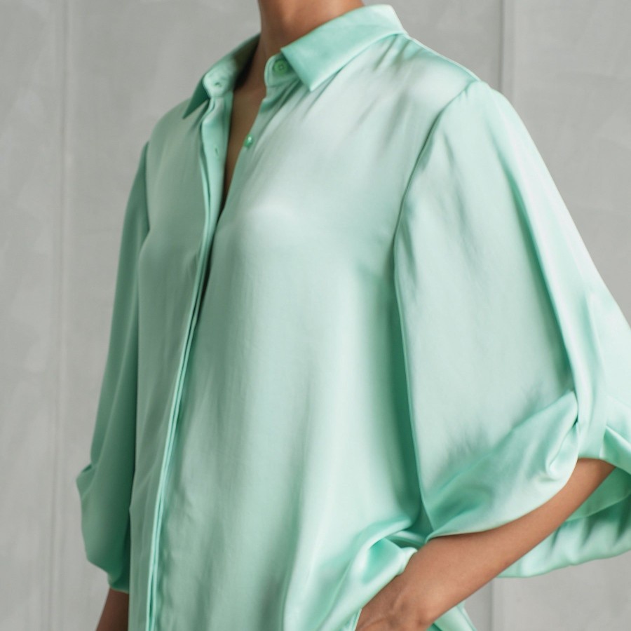 Women Alexis Blouses | Heather Relaxed Top