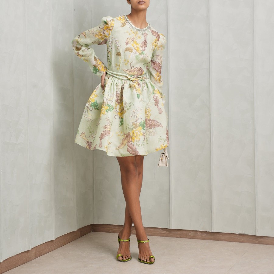 Women Zimmermann Dresses | Tropical Matchmaker Mini Dress