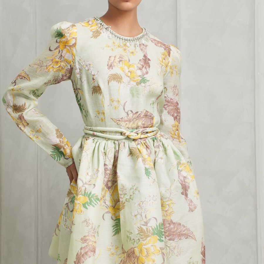 Women Zimmermann Dresses | Tropical Matchmaker Mini Dress