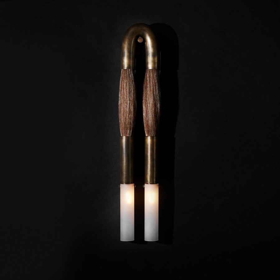 Home Apparatus | Horsehair Wall Sconce