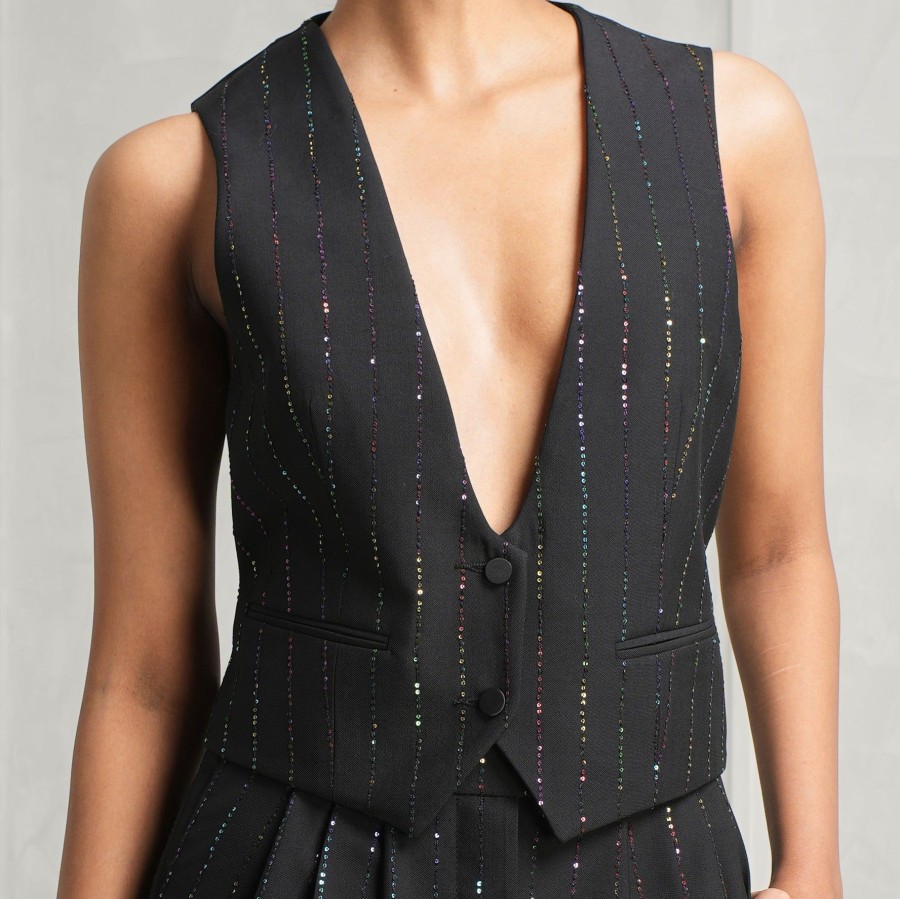 Women Alexandre Vauthier Jackets | Couture Edit Vest